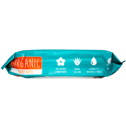 Livingstone Baby Wipes 100% Organic Biodegradable 19x21cm 80/Pack - White x95