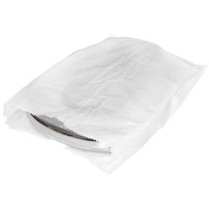 Livingstone Bedpan Cover 365x280MM 6.5CM Gusset Disposable Biodegradable Paper 1000/Pack - White x5