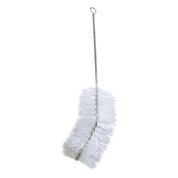 Livingstone Flask Brush Length: 180mm Bristle: 50D x 90LH mm Galvanised Wire - White x75