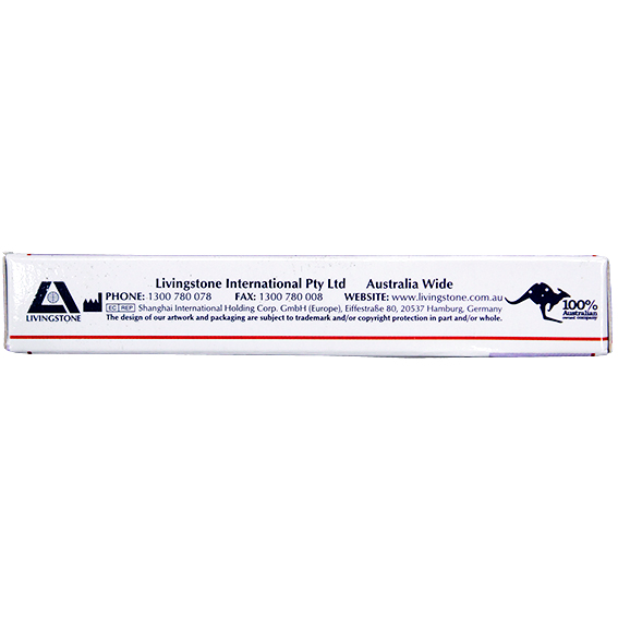 Livingstone Butterfly Wound Closure 46 x 10mm with Non-Stick Centre Sterile 10/Pack - White x125