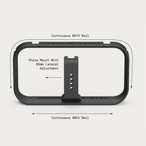 Moment Basecage Fast and Light Mobile Cage - Black