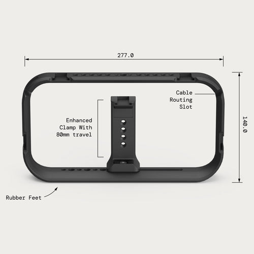 Moment Basecage Fast and Light Mobile Cage - Black