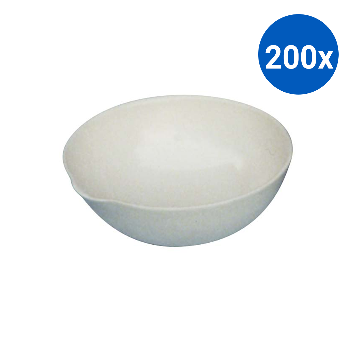 Livingstone Evaporating Dish 40ml 64 x 25mm with Spout Porcelain - White x200