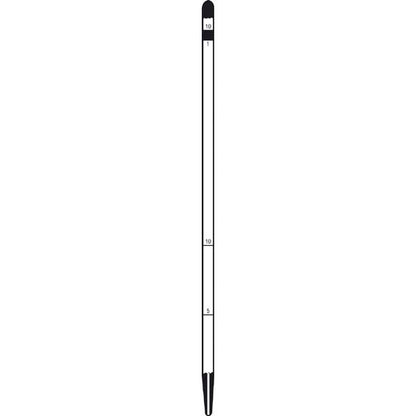 Haematocrit Capillary Tubes 100mm Plain Both Open End 100/Vial - Clear x35