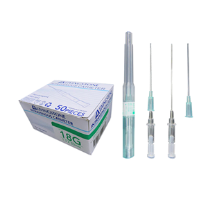 Livingstone Intravenous IV Catheter 18 Gauge x 2 inches 50/Box - White x10