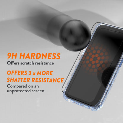 EFM Impact Glass Screen Armour iPhone 15 Pro Max - Clear