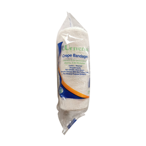 Universal Choice Crepe Bandage Heavyweight 10cm x 2.3m Heavyweight Unstretched 12/Pack - White x15