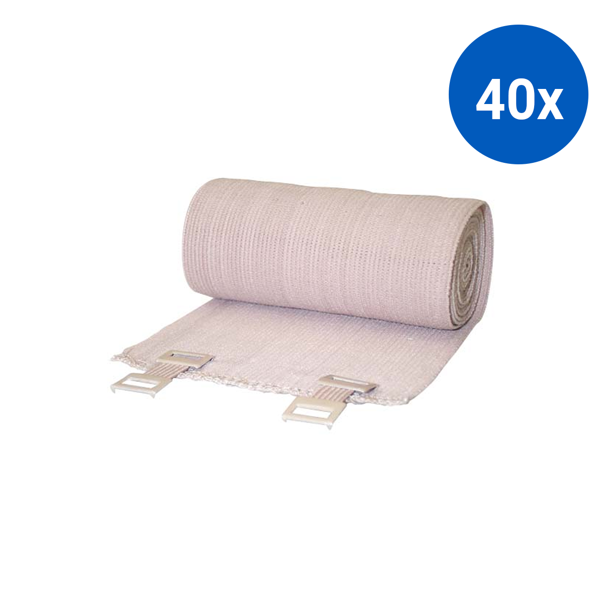 Komprez Long Elastic Heavy Compression Bandage 10cm x 3.5m stretchable to 9.8m - Brown x40