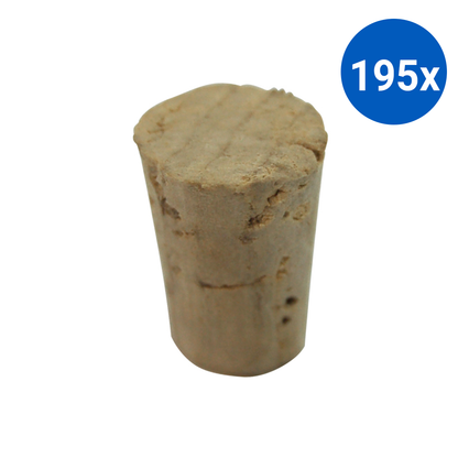 Cork 27mm Base x 33mm Top x 31mm Height - Brown x195
