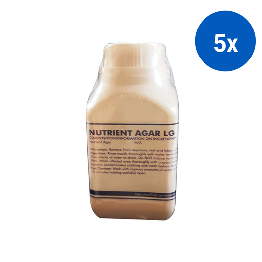 Nutrient Agar Non-Animal Origin Laboratory Grade 500g - White x5