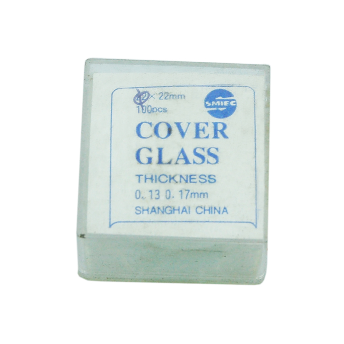 Livingstone Microscope Cover Slip 22mm No. 1 0.13-0.16mm Thickness Round Borosilicate 3.3 Glass 100/Pack - Clear x15