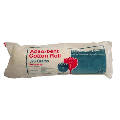 Livingstone Absorbent Cotton Roll 100% Natural Cotton 375g Non-Sterile - White x45