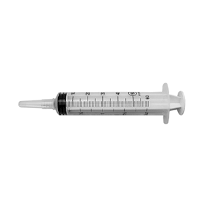 Livingstone Syringe 60ML Catheter Tip Hypoallergenic Sterile 60 Pieces/Box - Clear x10