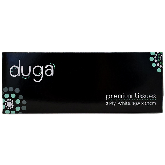 Duga Executive Facial Tissues 2 Ply 180 Sheets 36 Boxes/Carton - White x10