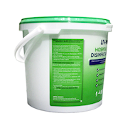 Liv-Wipe Hospital Grade Sanitiser Disinfectant Wipes 20 x 30cm 225 Wipes/Pail x20