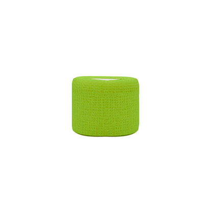Co-Flex Cohesive Elastic Bandage 5cm x 2m stretch to 4.5m - Neon Green x120
