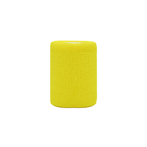 E.Z. Ban Wrap Cohesive Elastic Bandage 7.5cm x 2 metres stretch to 4.5 metres - Yellow  x55