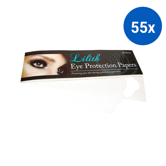Lilith Cosmetic Eye Protection Paper Biodegradable 96/Pack - White x55