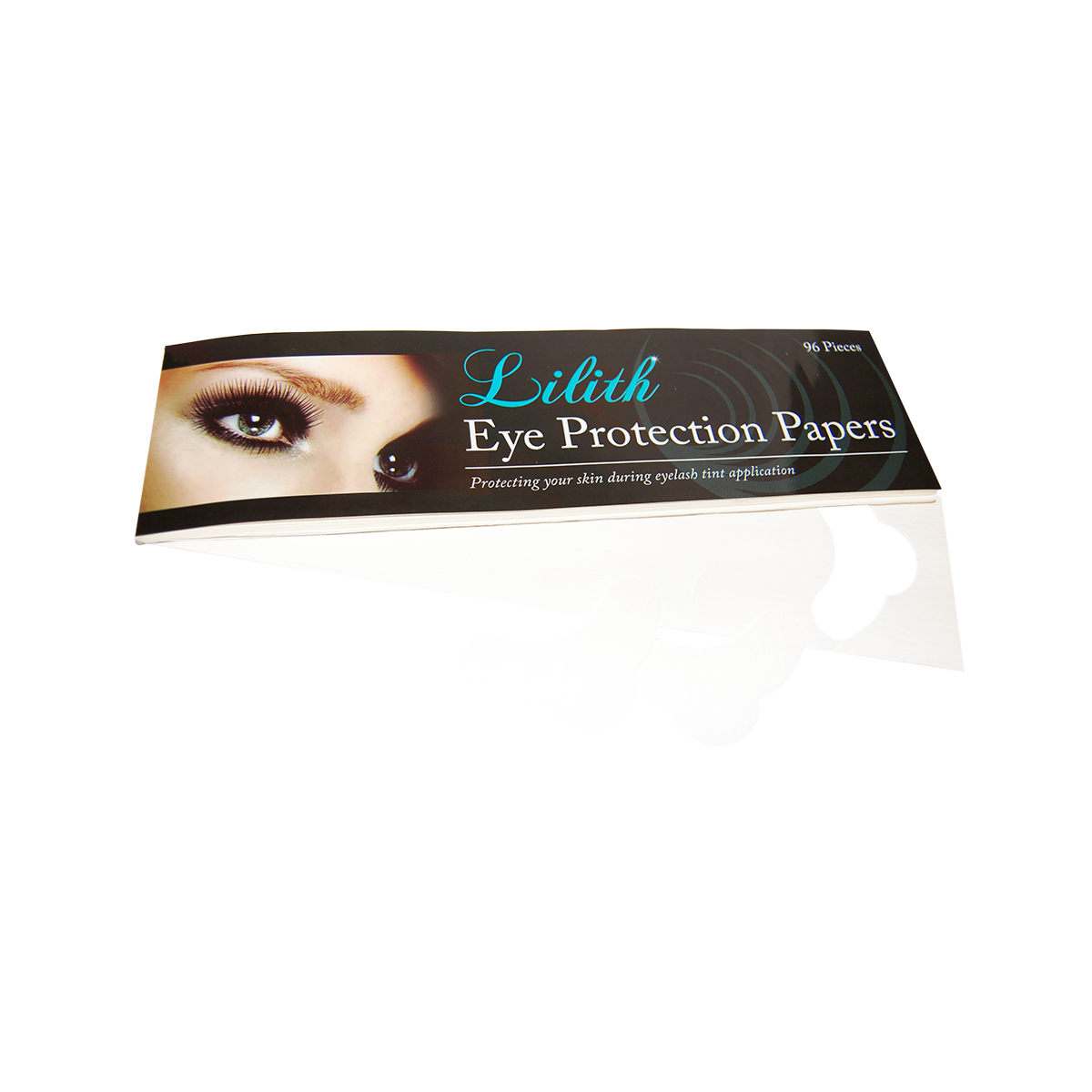 Lilith Cosmetic Eye Protection Paper Biodegradable 96/Pack - White x55