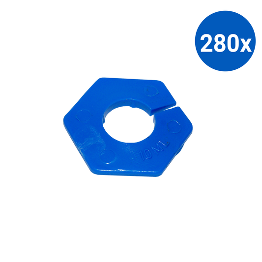 Paul Marienfeld Spare Collar for 10ml Measuring Cylinder - Blue x280