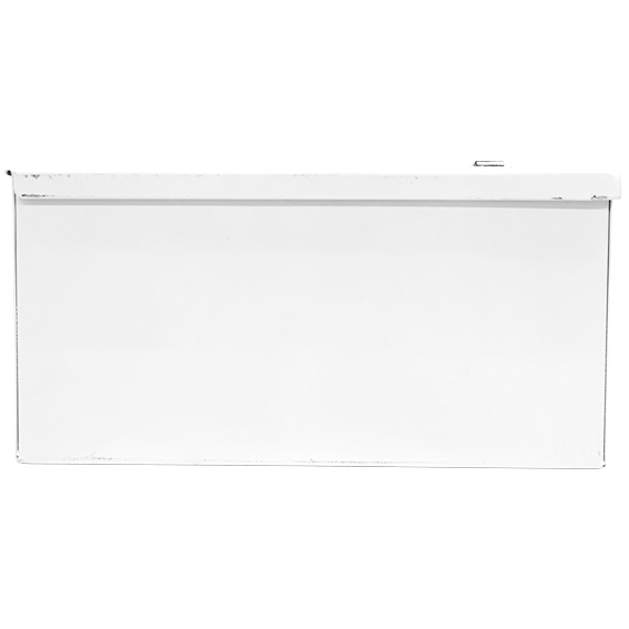Livingstone First Aid Empty Metal Case 2-Way 44x28x14cm Wall Mountable Self Lock-In - White x5