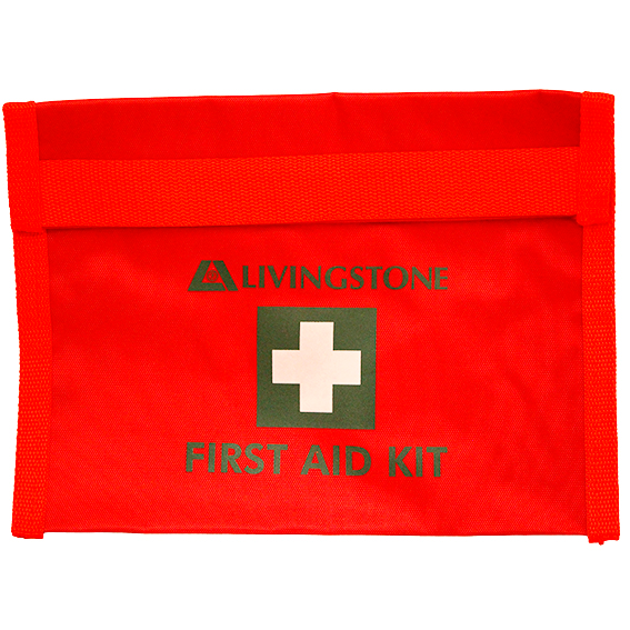 Livingstone First Aid Empty Nylon Pouch 29.5 x 22cm - Red x25