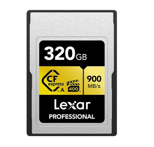 Lexar Professional CFexpress Type A Gold Series 320GB – Silver