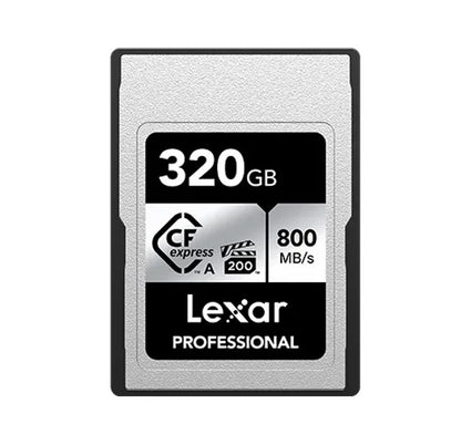 Lexar Professional CFexpress Type A Silver Series 320GB – Black