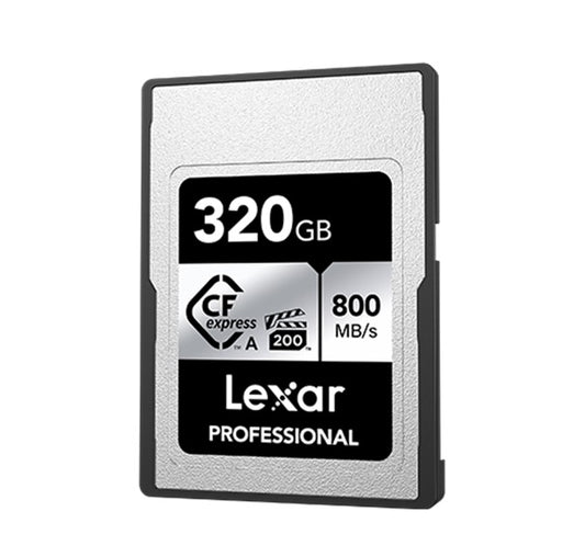 Lexar Professional CFexpress Type A Silver Series 320GB – Black