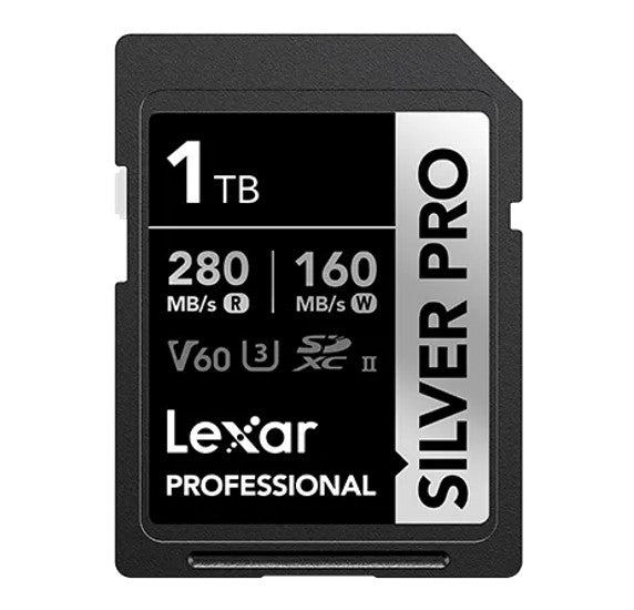 Lexar Professional SILVER PRO SDXC UHS-II Card 1TB – Black