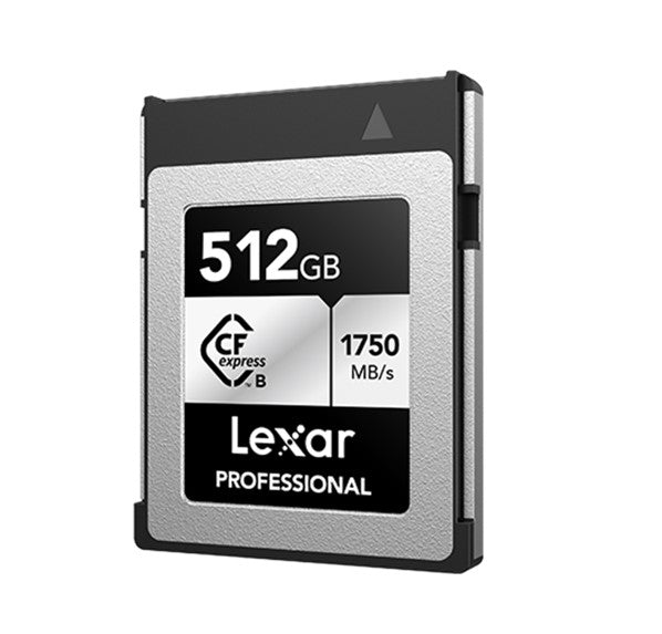 Lexar Professional CFexpress Type B Silver Series 512GB – Black