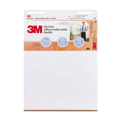 Post‑It Flip Chart White 635 x 762mm Box of 2