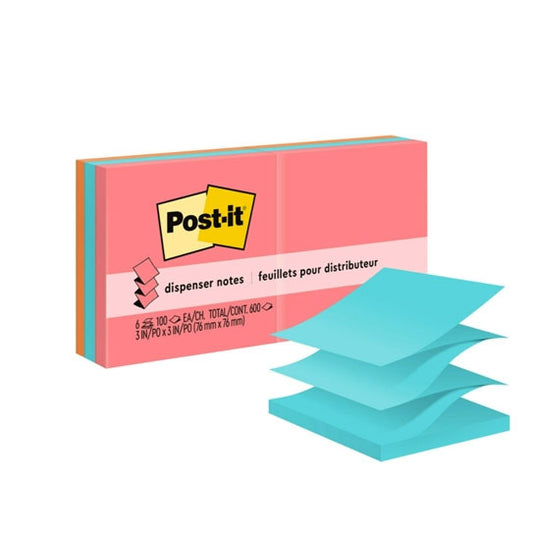 Post‑It Pop‑Up Notes Cape Town 76 x 76mm 6‑Pack