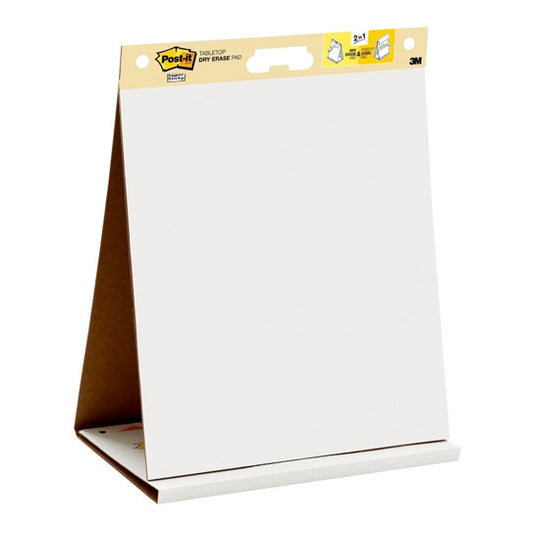 Post‑It Super Sticky Table Top Easel Pad Dry Erase 563DE 508 x 584mm