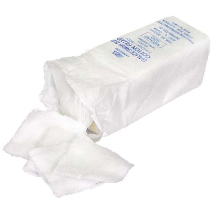 Gauze Swabs Cotton Filled 5 x 5 cm 8-Ply 100/Pack - White x130