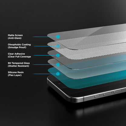 Encased MagGlass Matte Screen Protector iPhone 16 Pro - Clear