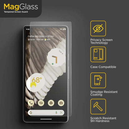 Encased MagGlass Privacy Screen Protector Google Pixel 7a