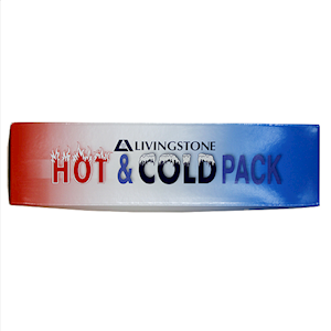 Livingstone Hot and Cold Pack with Crystal Velvet Cloth  41x34cm 500g 1/Box - Blue x25