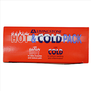 Livingstone Hot and Cold Pack with Crystal Velvet Cloth  41x34cm 500g 1/Box - Blue x25