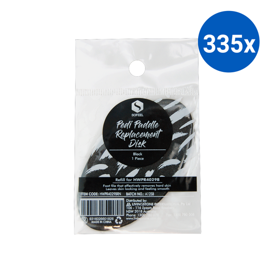 Sofeel Pedipad PediPaddle Replacement Disks - Black x335