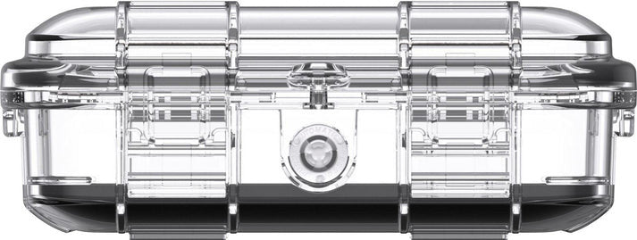 Pelican M60 Waterproof Hard Micro Case with Black Liner - Clear/Black