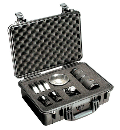 Pelican 1500 Protector Case with Foam - Black