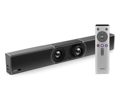 Yealink MeetingBar A30 All‑In‑One Android Video Bar with Dual 4K Cameras, Auto Framing & VCR11 Remote