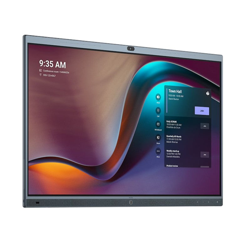 Yealink A40‑031 MeetingBar Kit + MD65 65" 4K MeetingDisplay with CTP25 Touch Panel & Wireless Casting