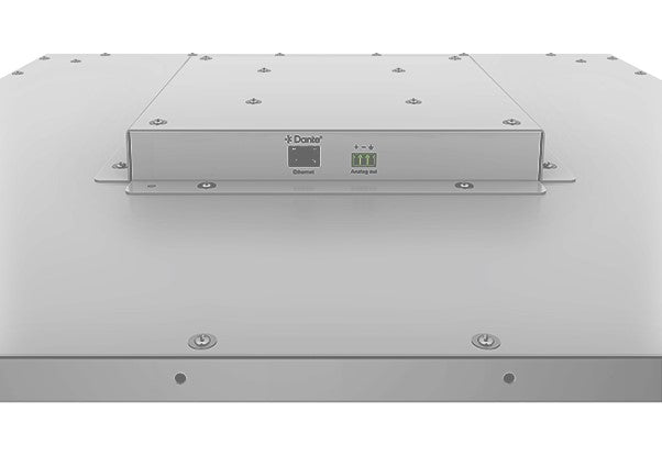 Yealink CM50 Dante Beamforming Ceiling Microphone with 127 Wide‑Range Microphones for Premium Meeting Audio