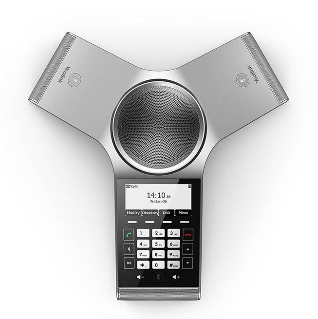 Yealink CP930W Wireless DECT Conference Phone with Noise Proof Technology & Touch Keyboard