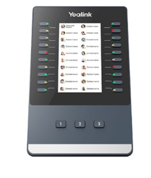 Yealink EXP50 Colour‑Screen Expansion Module with 4.3‑Inch LCD for T5 Series IP Phones