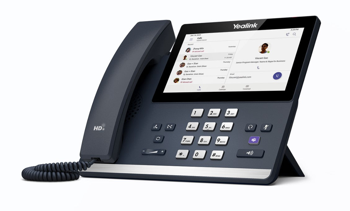 Yealink MP56 E2 Teams IP Phone 7" Touchscreen with Android 13 & HD Audio