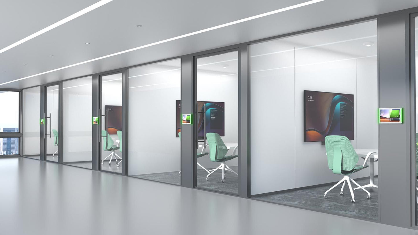 Yealink RoomPanel Plus E2 10.1‑Inch Android 13 with Anti‑Fingerprint Multifunctional Meeting Room Scheduling Panel