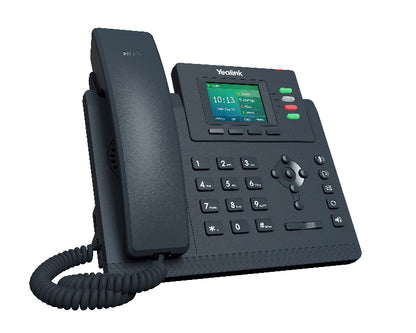 Yealink T33G Entry‑Level IP Phone with 4 Lines, Dual Gigabit Ports & Color LCD
